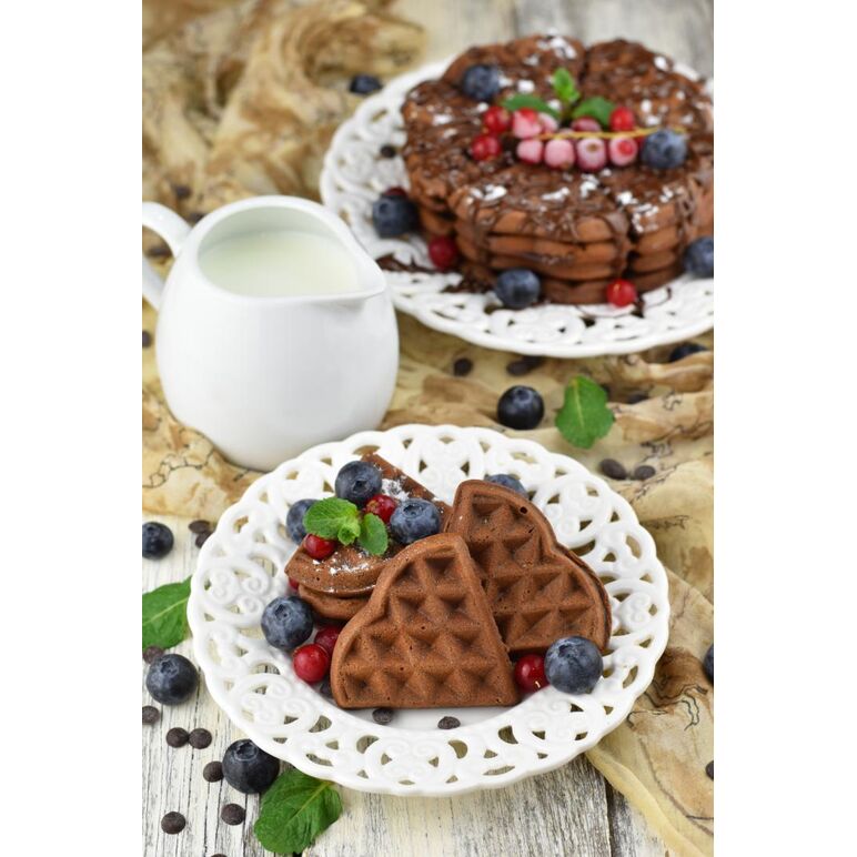 Aparat de facut gofre heinner hwf-1000cr,  Aparate pentru preparat desert | electropc.ro