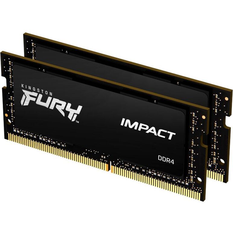 Memorie ram notebook kingston, sodimm, ddr4, 32gb, 3200mhz, cl20, 1.2v, kit of 2,  Memorii RAM laptop | electropc.ro