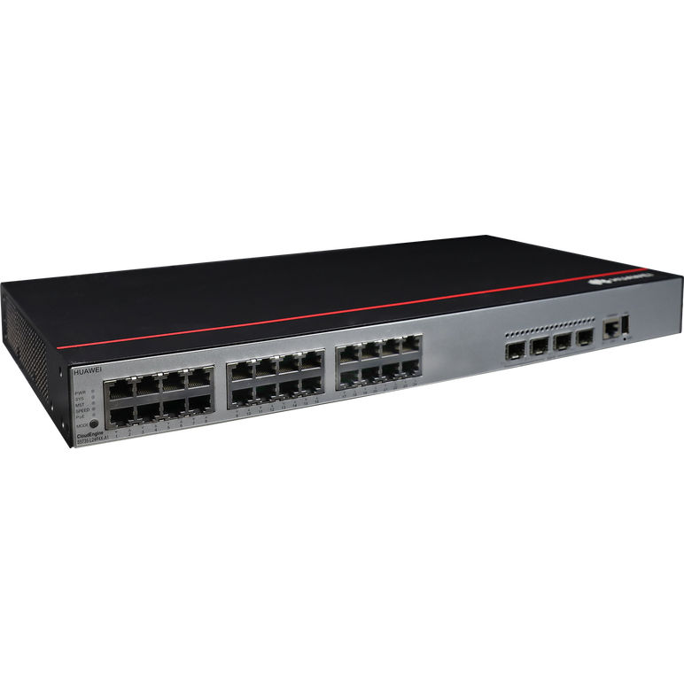 Switch huawei s5735-l24p4x-a1 24p gb, 4p sfp+, poe+, rackabil, l2+ management - include si licenta huawei s57xx-l series basicsw, perdevice,  Switch-uri | electropc.ro