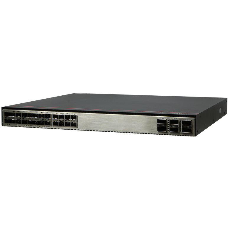 Switch huawei s6730-h24x6c 24p 10gb sfp+, 6p 40gb qsfp28, rackabil, l2+, sursa 600w 2131740 - include si licenta huawei s67xx-h series basic sw, per dev,  Switch-uri | electropc.ro