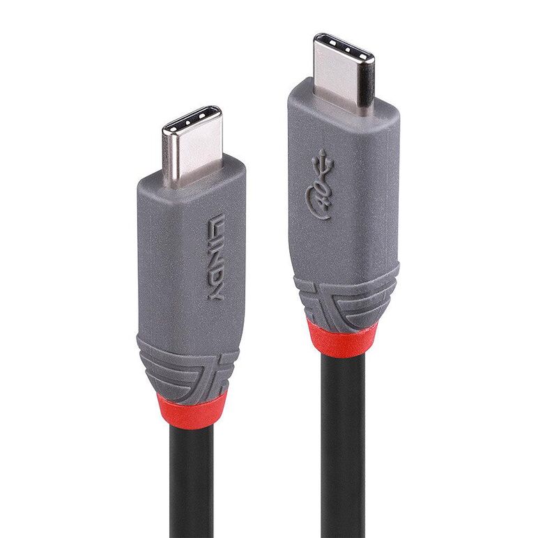 Cablu lindy 0.8m usb 4 type c 40gbps,  Cabluri periferice | electropc.ro