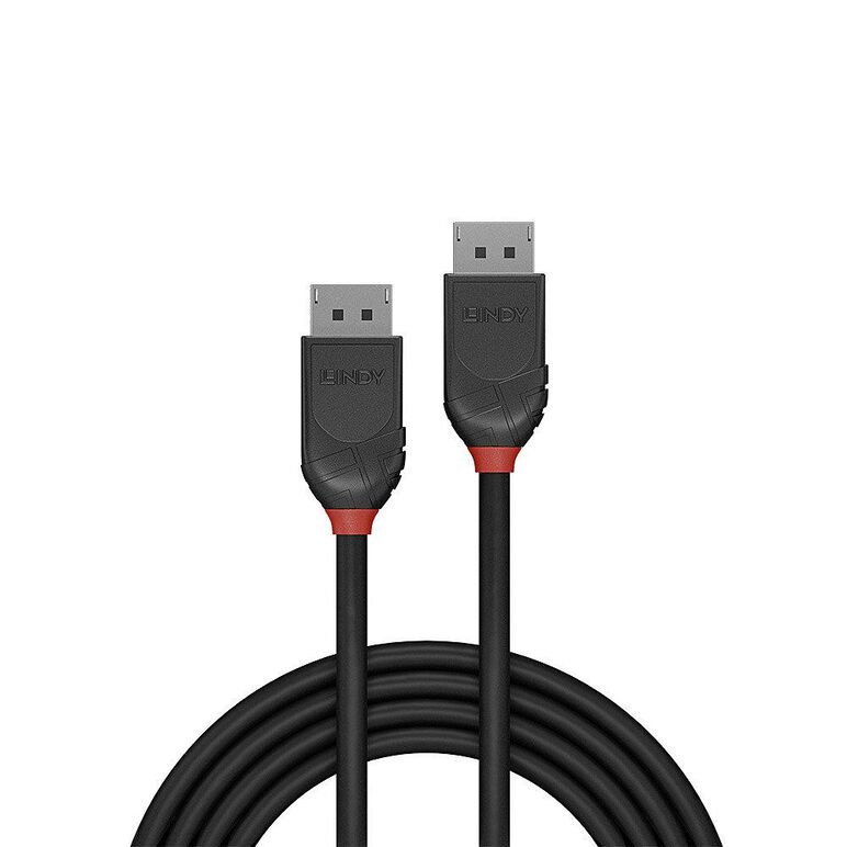 Cablu lindy displayport 1.2, 0.5m, negru,  Cabluri video | electropc.ro