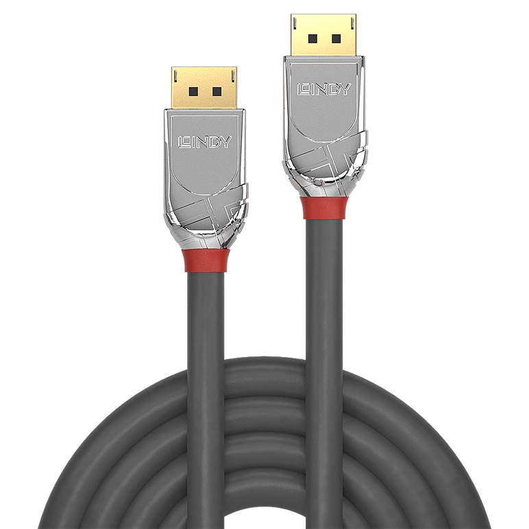 Cablu lindy displayport 1.2, 5m, cromo,  Cabluri video | electropc.ro