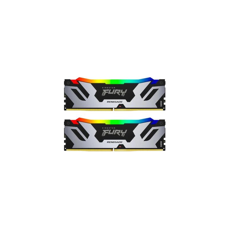 Memorie ram kingston, dimm, ddr5, 32gb, 7200mhz, cl38, 1.35v, fury renegade rgb, kit of 2,  Memorii RAM Desktop | electropc.ro