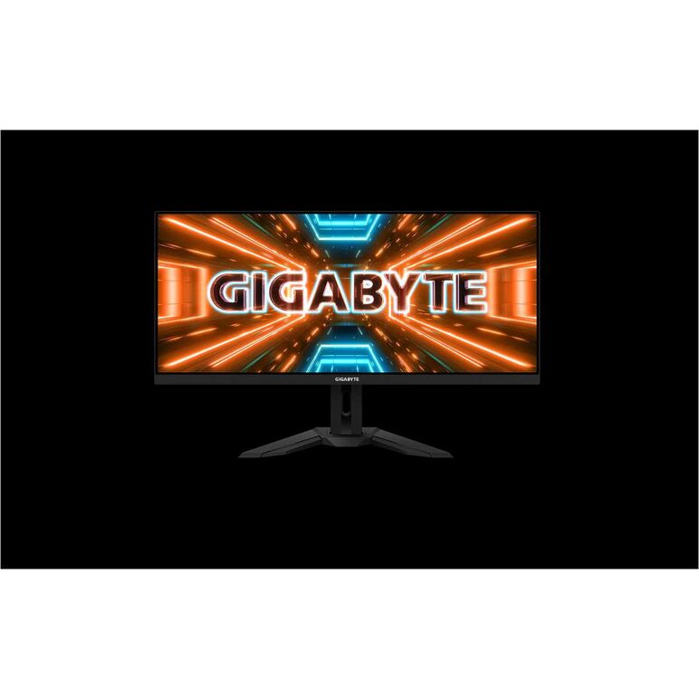 Monitor gaming gigabyte m34wq 34", ips, 3440 x 1440 (wqhd), non-glare, brightness, 400 cd/m2 (typ), contrast ratio:1000:1, viewing angle: 178° (h)/178°(v), display colors: 8 bits, response time: 1ms (mprt), refresh rate: 144hz, flicker-free, hbr3, interfa,  Monitoare LED | electropc.ro