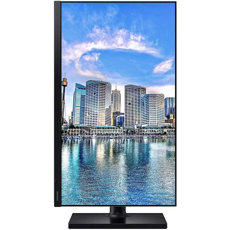 Monitor led ips samsung  lf24t450fqrxen, 23.8inch, fhd ips, 5ms, 75hz, negru,  Monitoare LED | electropc.ro