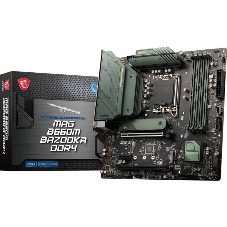 Placa de baza msi mag b660m bazooka ddr4, lga 1700,  Placi de baza | electropc.ro