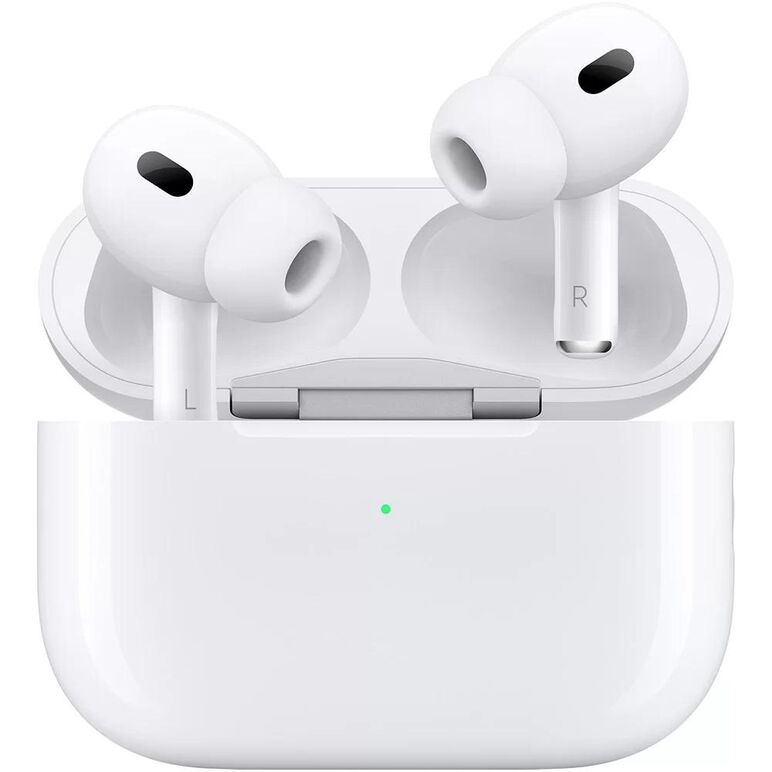 Apple airpods pro (2nd gen) with wireless charging case with speaker white (2022),  Casti audio | electropc.ro
