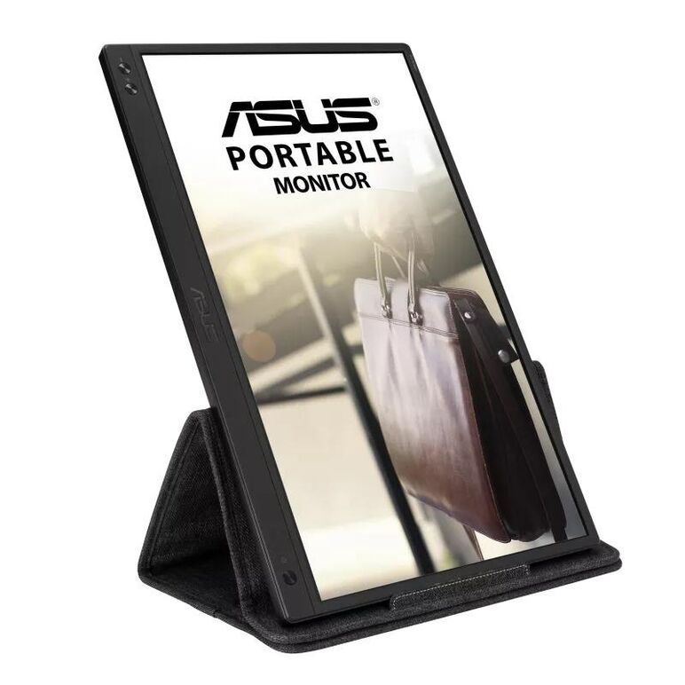Asus zenscreen mb166b portable usb monitor- 15.6 inch full hd, ips, aspect ratio: 16:9, viewing angle (cr≧10, h/v) : 178°/ 178°, brightness (typ.) : 250cd/cm2, contrast ratio (typ.) : 1000:1, display colors : 262k, response time : 25ms(tr+tf), refresh rat,  Monitoare LED | electropc.ro