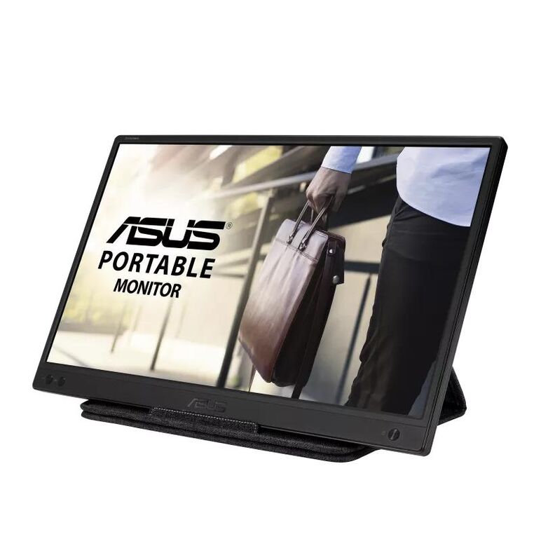 Asus zenscreen mb166b portable usb monitor- 15.6 inch full hd, ips, aspect ratio: 16:9, viewing angle (cr≧10, h/v) : 178°/ 178°, brightness (typ.) : 250cd/cm2, contrast ratio (typ.) : 1000:1, display colors : 262k, response time : 25ms(tr+tf), refresh rat,  Monitoare LED | electropc.ro