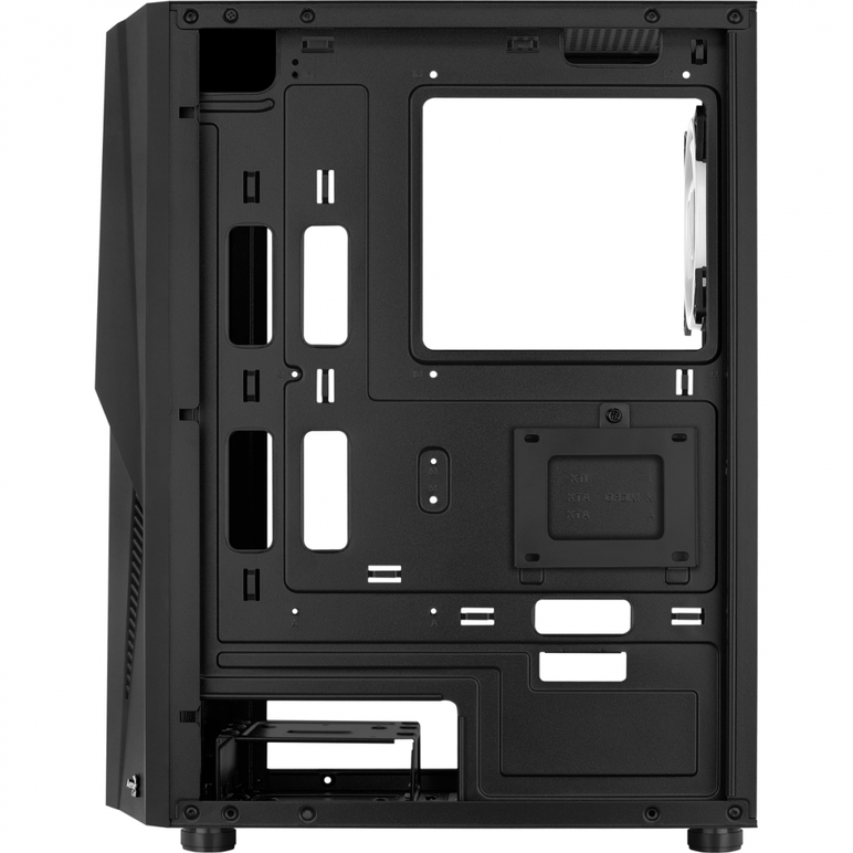 Carcasa aerocool mecha, mid-tower, fara sursa, atx, black,  Carcase | electropc.ro