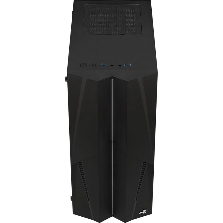 Carcasa aerocool mecha, mid-tower, fara sursa, atx, black,  Carcase | electropc.ro