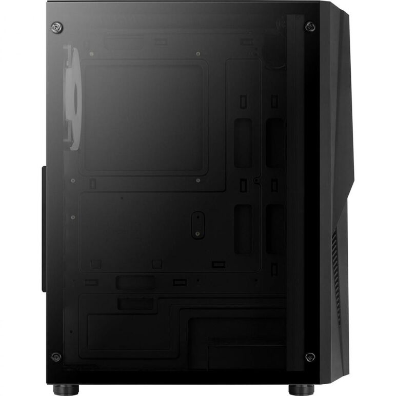 Carcasa aerocool mecha, mid-tower, fara sursa, atx, black,  Carcase | electropc.ro