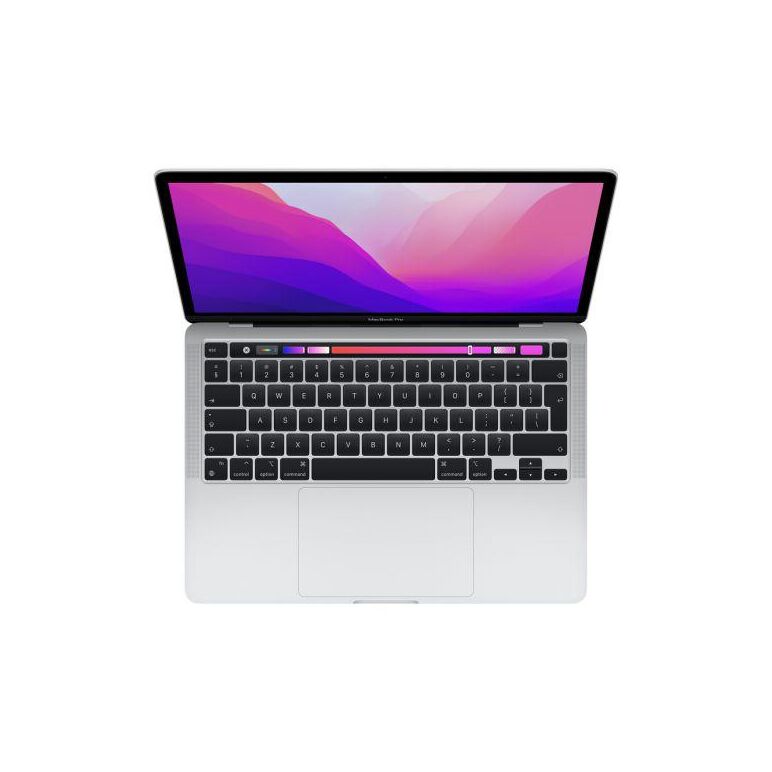 Macbook pro 13.3" retina/ apple m2 (cpu 8-core, gpu 10-core, neural engine 16-core)/8gb/512gb - silver - int kb (2022),  Laptopuri | electropc.ro