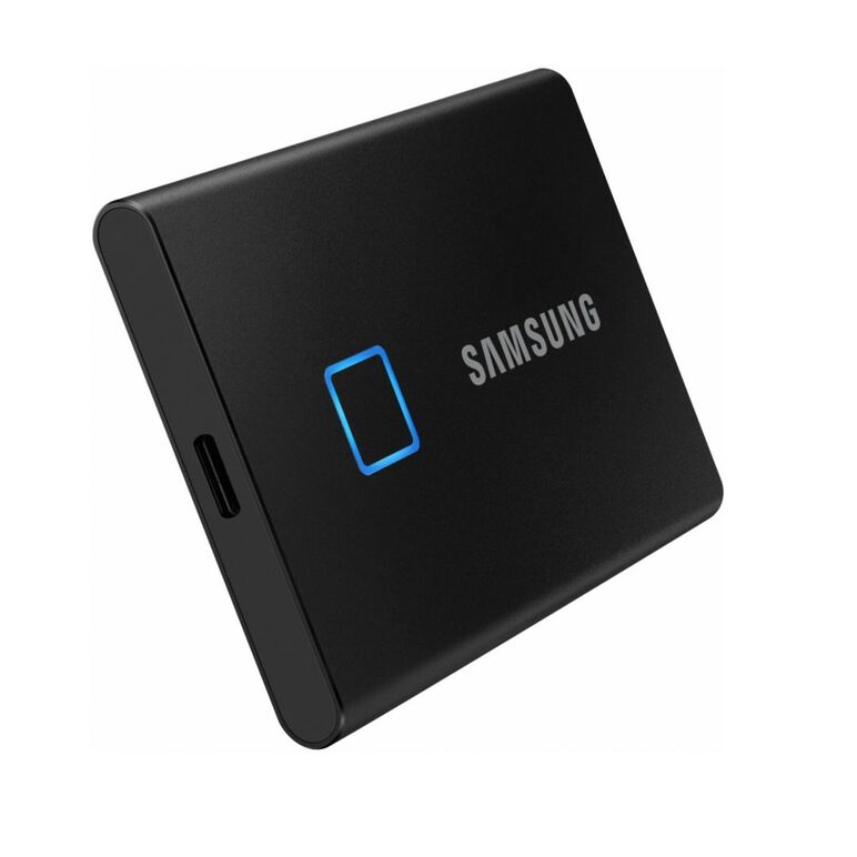 Ssd extern samsung t7 touch portabil, 2tb, negru, usb 3.1,  Hard Disk-uri externe | electropc.ro