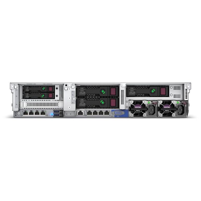 Hpe proliant dl380 gen10 4208 2.1ghz 8-core 1p 32gb-r mr416i-p 8sff bc 800w ps server,  Sisteme server | electropc.ro