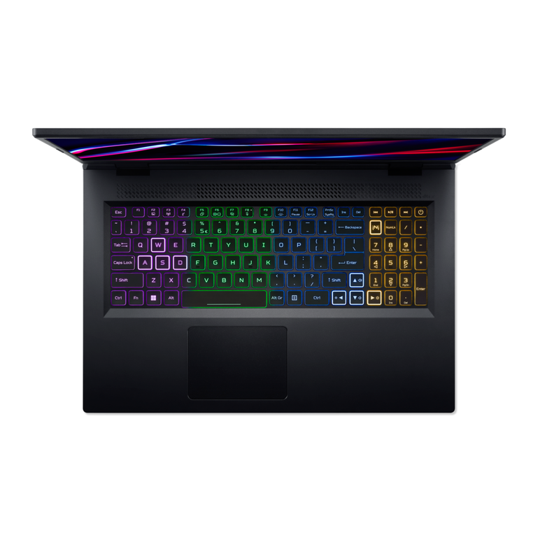 Laptop acer nitro 5 an517-55, 17.3" display with ips (in-plane switching) technology, qhd 2560 x 1440, high-brightness (300 nits) acer comfyviewtm led-backlit tft lcd, supporting 165hz, 3 ms overdrive, 16:9 aspect ratio, dci-p3 100%, wide viewing angle up,  Laptopuri | electropc.ro
