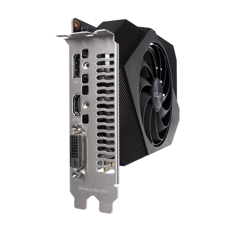 Placa video asus nvidia phoenix geforce gtx 1650 oc 4gb gddr6, 128bit, 1x displayport, 1x hdmi, 1x dvi-d, pcie 3.0,  Placi video | electropc.ro
