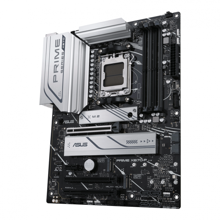 Placa de baza asus prime x670-p-csm ddr5 am5   cpu amd socket am5 for amd ryzen™ 7000 series desktop processors* * refer to www.asus.com for cpu support list. chipset amd x670 chipset memory 4 x dimm, max. 128gb, ddr5 6400+(oc)/ 6200(oc)/ 6000(oc)/ 5800(o,  Placi de baza | electropc.ro