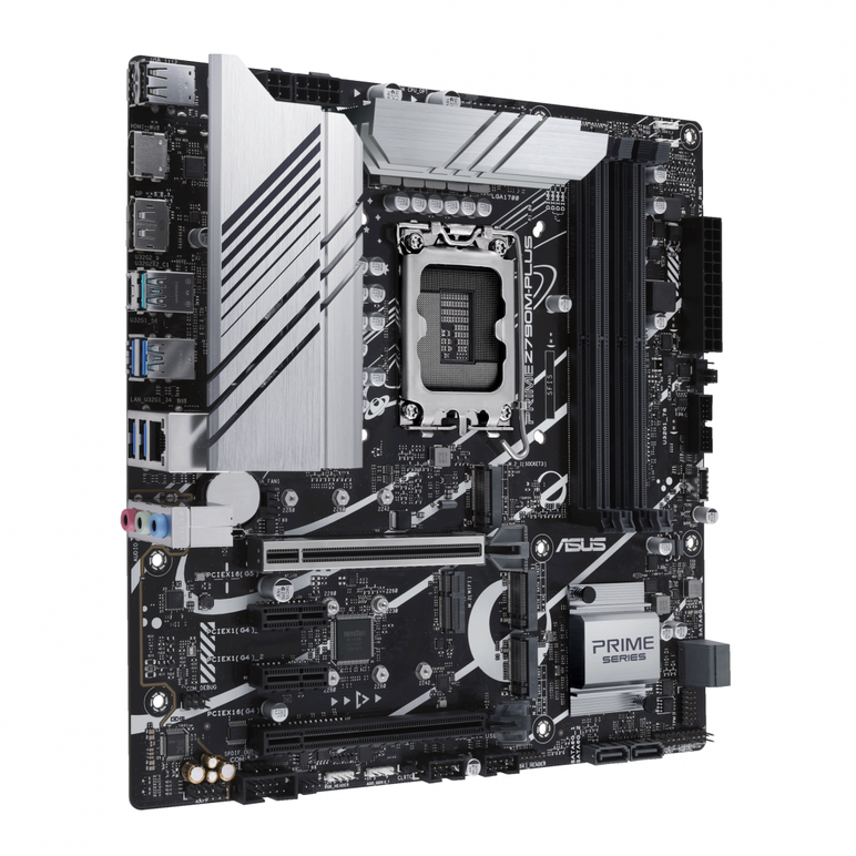 Placa de baza asus prime z790m-plus lga1700, 4x ddr5, 1x displayport, 1x hdmi, 1x pcie 5.0 x16, 1x pcie 4.0 x16, 2x pcie 4.0 x1, 3x m.2, 4x sata 6 gbps, 1 gbps lan, matx,  Placi de baza | electropc.ro