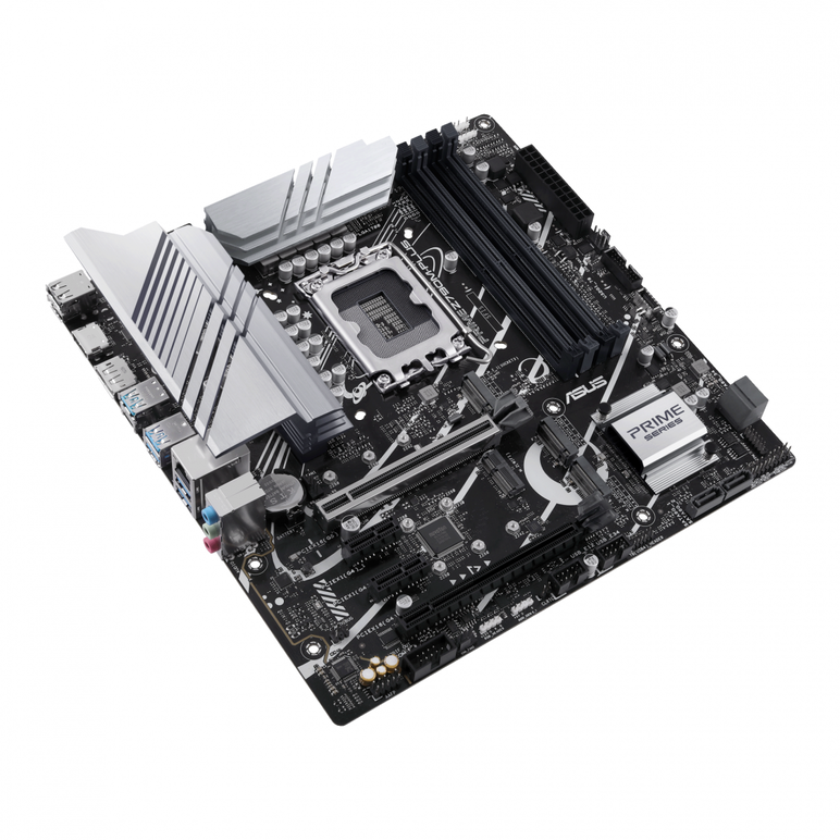 Placa de baza asus prime z790m-plus lga1700, 4x ddr5, 1x displayport, 1x hdmi, 1x pcie 5.0 x16, 1x pcie 4.0 x16, 2x pcie 4.0 x1, 3x m.2, 4x sata 6 gbps, 1 gbps lan, matx,  Placi de baza | electropc.ro