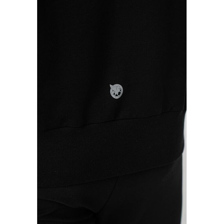 Hanorac coton casual barbati black-m,  Hanorace | electropc.ro