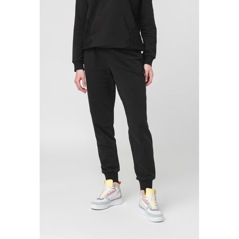 Pantalon  dama coton  black-m,  Pantaloni | electropc.ro