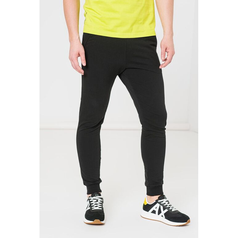 Pantalon coton casual barbati black-m,  Pantaloni | electropc.ro