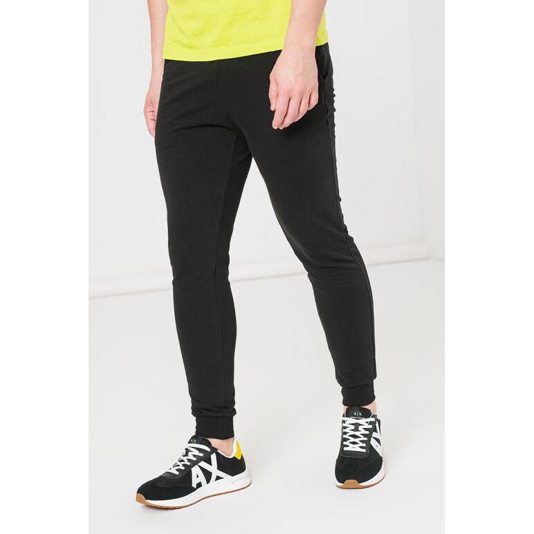 Pantalon coton casual barbati black-s,  Pantaloni | electropc.ro