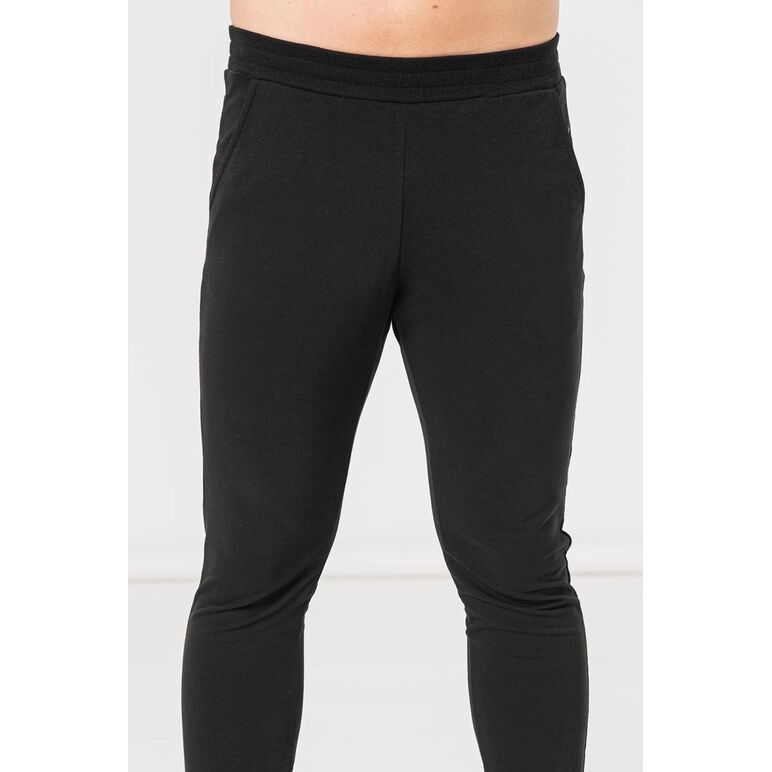 Pantalon coton casual barbati black-xl,  Pantaloni | electropc.ro