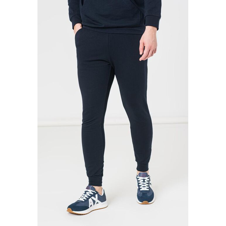 Pantalon coton casual barbati navy-s,  Pantaloni | electropc.ro