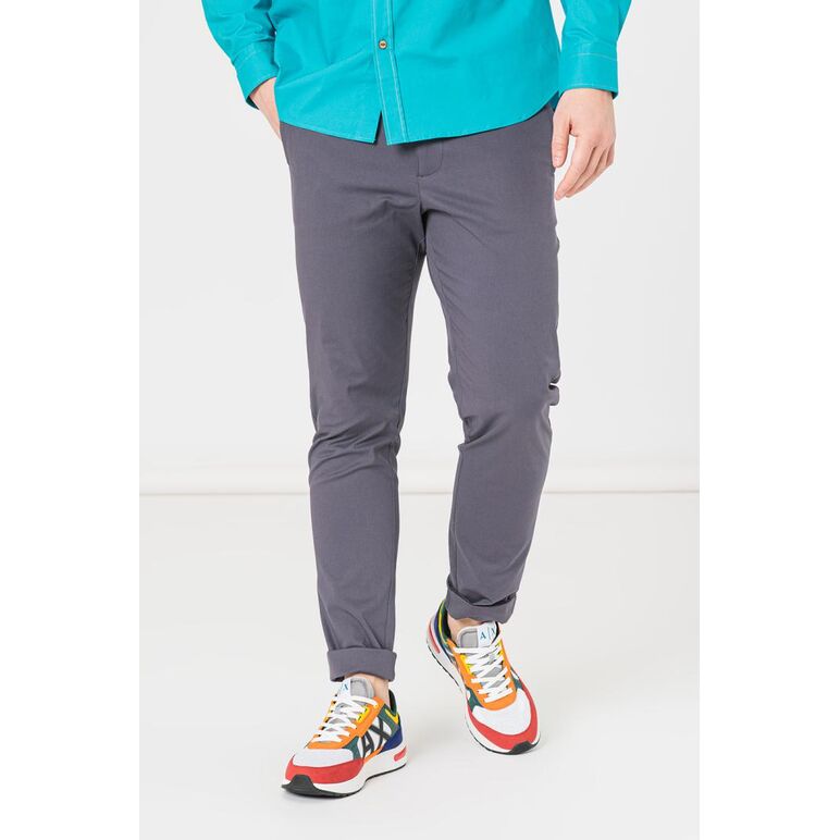 Pantaloni lung casual barbati  grey xl,  Pantaloni | electropc.ro