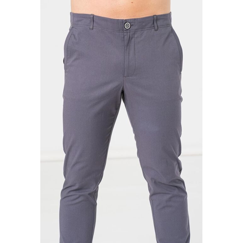 Pantaloni lung casual barbati  grey xl,  Pantaloni | electropc.ro