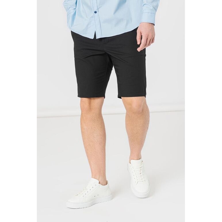 Pantaloni scurt casual barbati black s,  Pantaloni | electropc.ro