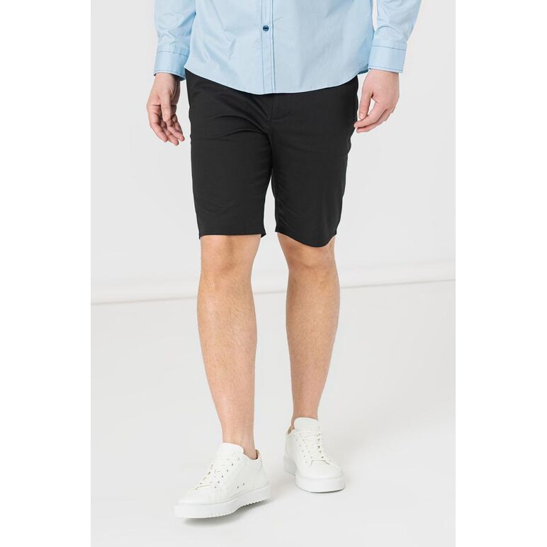Pantaloni scurt casual barbati black s,  Pantaloni | electropc.ro