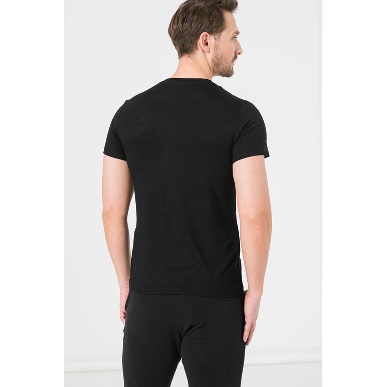 Tricou casual bambus b black-l,  Tricouri | electropc.ro