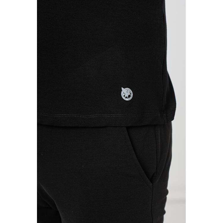 Tricou casual bambus b black-xl,  Tricouri | electropc.ro