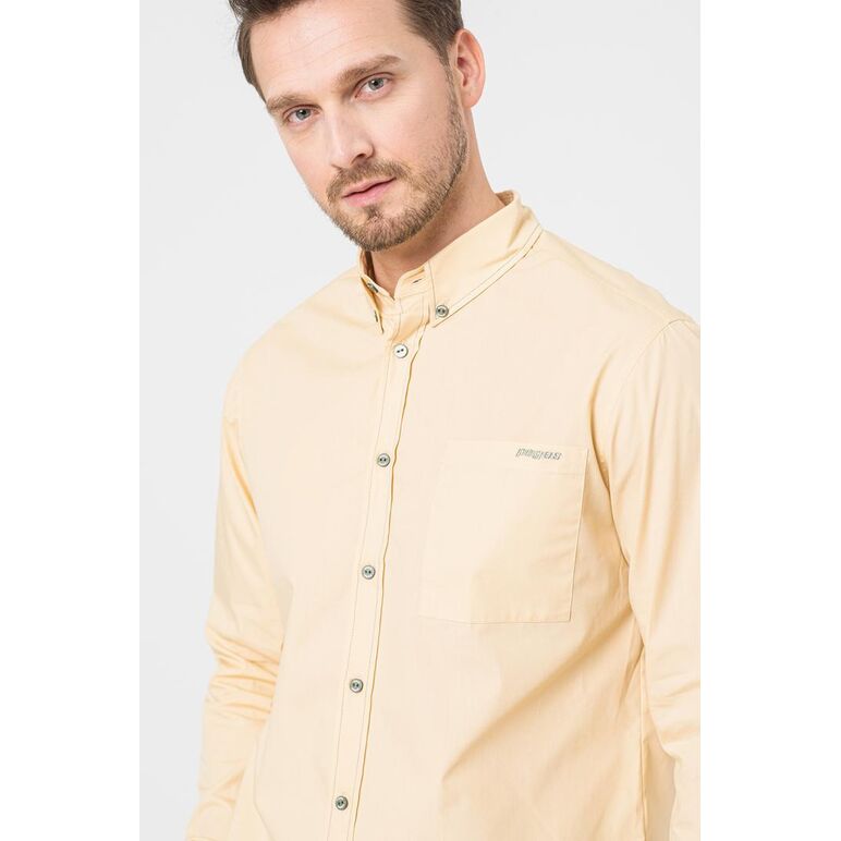 Camasa casual barbati beige xxl,  Camasi | electropc.ro