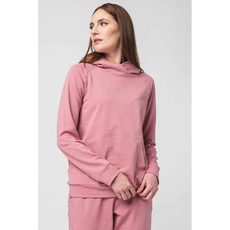 Hanorac coton raglan femei pink-l,  Hanorace | electropc.ro