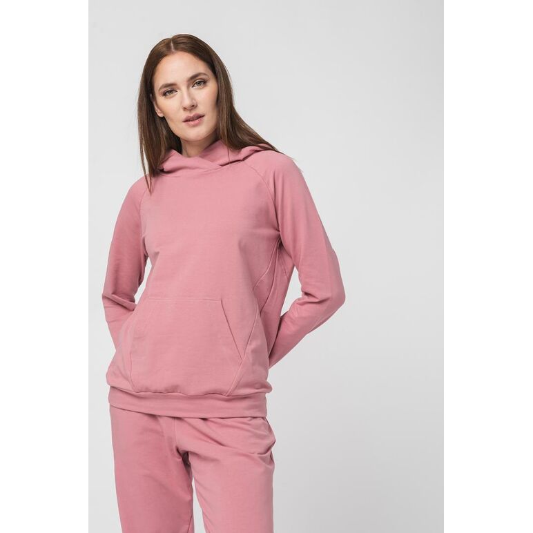 Hanorac coton raglan femei pink-xl,  Hanorace | electropc.ro