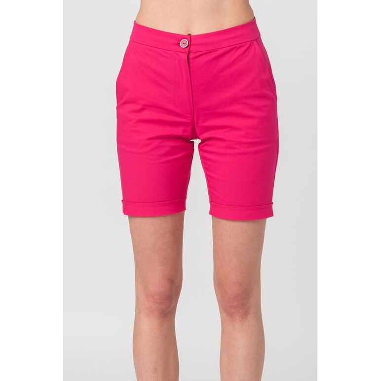 Pantaloni scurt casual femei fuxia xs,  Pantaloni | electropc.ro