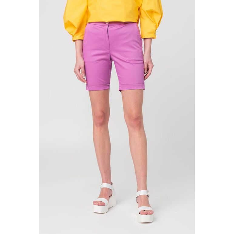 Pantaloni scurt casual femei lila xl,  Pantaloni | electropc.ro
