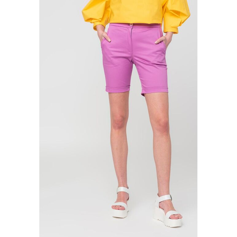 Pantaloni scurt casual femei lila xl,  Pantaloni | electropc.ro