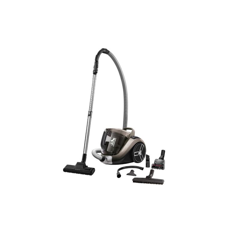 Aspirator fara sac rowenta compact power xxl ro4886ea, 2.5l, 550w, 75db, gri-negru,  Aspiratoare | electropc.ro