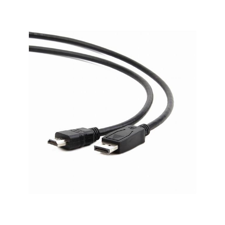 Cablu spacer dp (t) la hdmi (t) 1.8, rezolutie maxima 4k@60hz, negru,  Cabluri video | electropc.ro