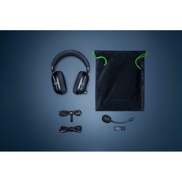 Casti cu micofon razer blackshark v2 pro wireless essports, 12 hz – 28 khz, 32ohm, 100db, driver 50mm, black,  Casti audio | electropc.ro