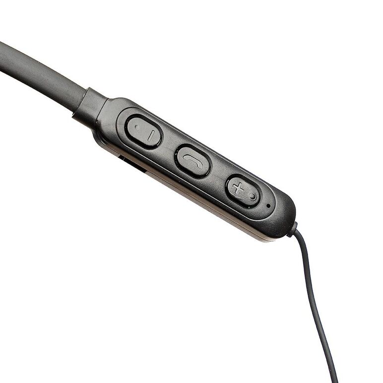 Casti spacer wireless, in ear, fir de legatura si prindere magnetica, microfon pe fir, bluetooth 5.0, autonomie de pana la 6 ore, timp de incarcare 2 ore, negru,  Casti audio | electropc.ro