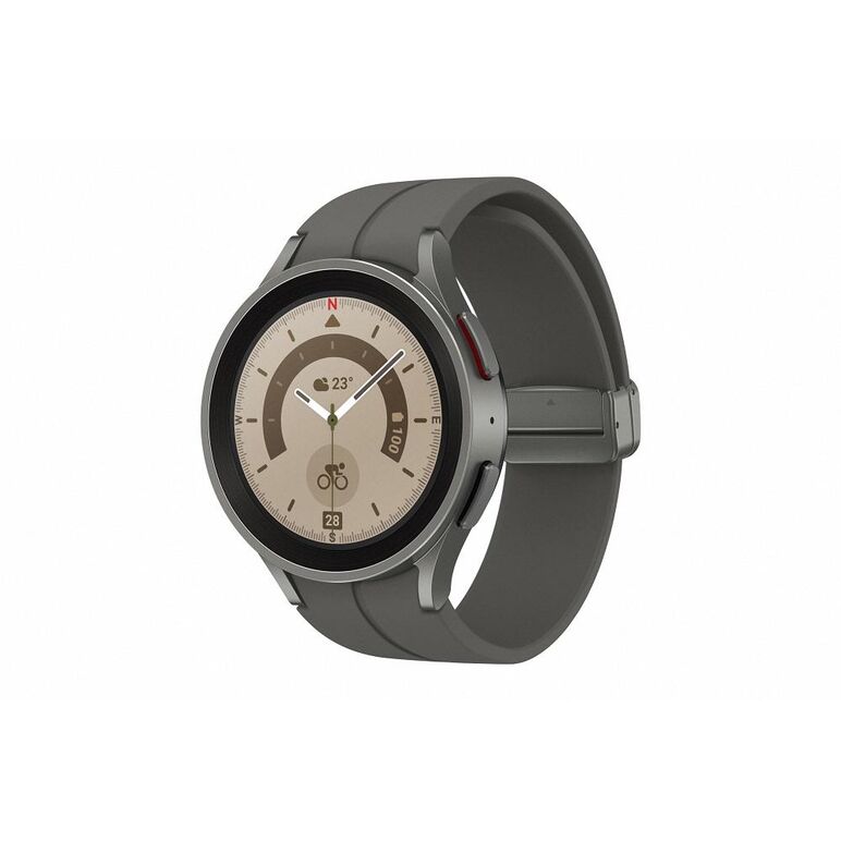 Galaxy watch5 pro r925 45mm lte & bluetooth gray titanium,  SmartWatch-uri | electropc.ro