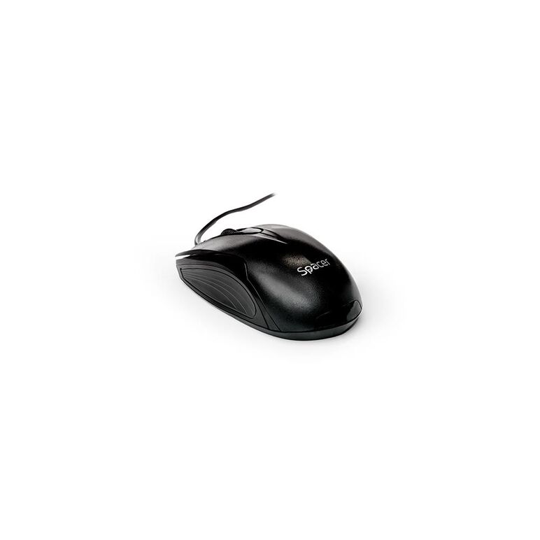 Kit tastatura si mouse spacer spds-1691 cu fir, usb, tastatura multimedia „spkb-169" + mouse optic „spmo-m11", black, „spds-1691",  Kit mouse tastatura | electropc.ro