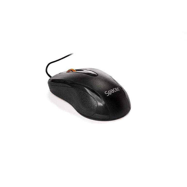 Kit tastatura si mouse spacer spds-s6201 cu fir, usb, tastatura „spkb- s62" + mouse optic „spmo-f01", black, „spds-s6201”,  Kit mouse tastatura | electropc.ro